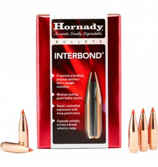 Hornady InterBond 6.5mm/.264" 129gr BT (Box of 100)