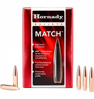 Hornady Match 6.5mm/.264" 140gr BT HP (Box of 100)