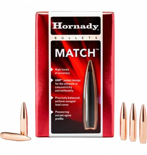 Hornady Match 6.5mm/.264" 140gr BT HP (Box of 100)