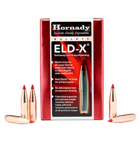 Hornady ELD-X 6.5mm/.264" 143gr BT (Box of 100)