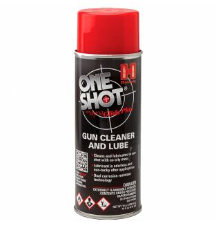 Hornady One Shot Gun Cleaner & Dry Lube Aerosol 5oz