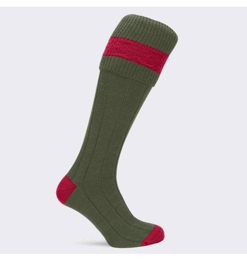 Pennine Byron Olive Ruby Sock