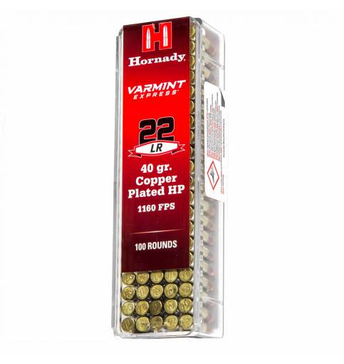 Hornady Varmint Express .22 LR 40gr HP (Box of 100)