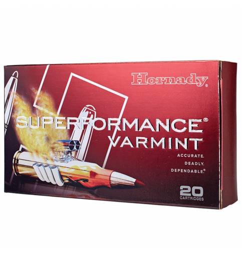 Hornady Superformance Varmint .222 Rem 50gr V-MAX (Box of 20)