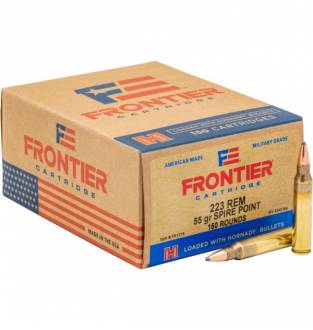 Hornady Frontier .223 Rem 55gr Spire Point (Box of 150)