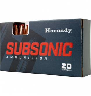 Hornady Subsonic .300 AAC Blackout 190gr SUB-X (Box of 20)