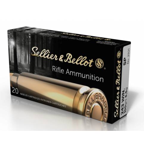 Sellier & Bellot .243 Win 100gr SP (Box of 50)