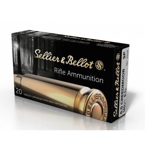 Sellier & Bellot 6.5 Creedmoor 140gr SP (Box of 20)