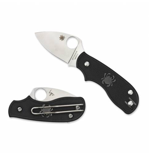 Spyderco Squeak LWT P'Edge Blk FRN 2"