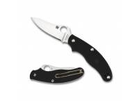 Spyderco UK Penknife LWT Drop Point P'Edge Blk FRN 3"