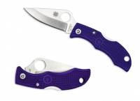 Spyderco Ladybug 3 LWT Plain Edge Purple FRN 1.93"