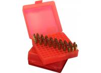 MTM Case-Gard P100-22M-29 Pistol Ammo Box Clear Red