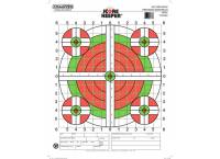 Champion  Target, 100 Yd. Sight In Rifle Flourescent 12 PK, Card