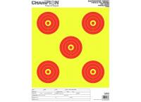 Champion  Shotkeeper, 5 Bulls Bright Yellow/Red Large 12 PK, Card