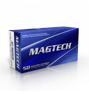 Magtech CBC .357 Mag FMJ Flat 158 grn Cartridges (Box of 50)