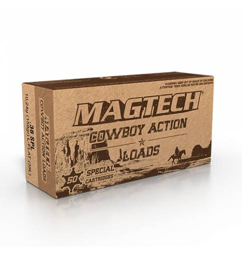 Magtech CBC 38 Special LFN Cowboy 158GR Cartridge (Box of 50)