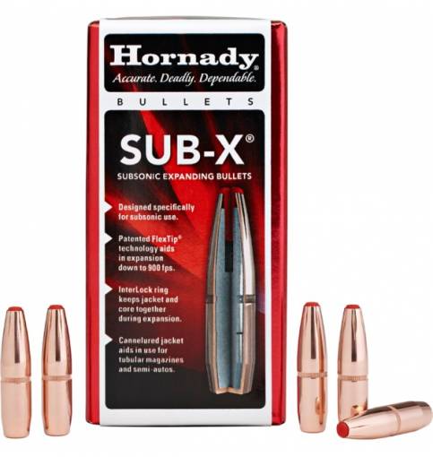 Hornady Sub-X .30/.308" 190GR (Box of 100)