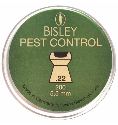 Bisley Pest Control .22 Cal Tin of 200