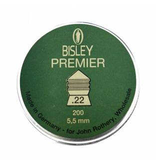 Bisley Premier .22 Cal Pellets Tin of 200