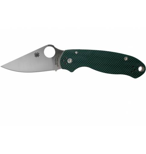 Spyderco Para 3 Forest Green Sprint Run pocket knife CPM S45VN C223GPFGR