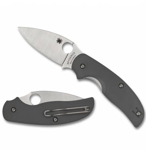 Spyderco Sage 1 P'Edge G-10 Gray Maxamet