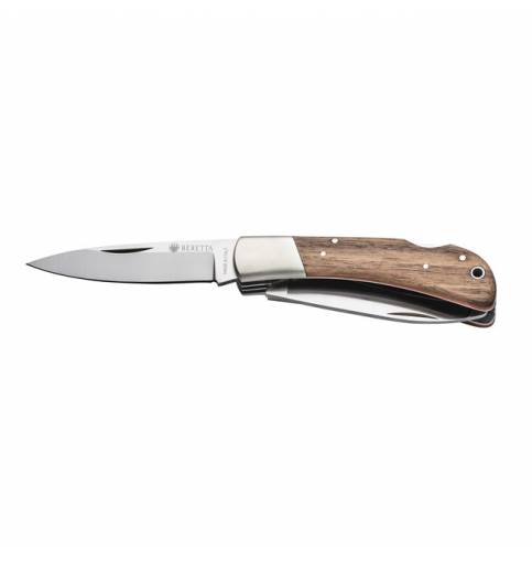 Beretta Duiker Three Blade Knife Wood/orange