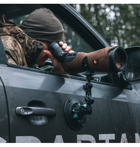 Spartan Rubber Sucker Mount with Jointed Arm