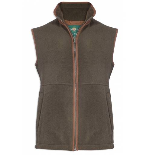 Alan Paine Aylsham Mens Fleece Gilet - Regular Fit