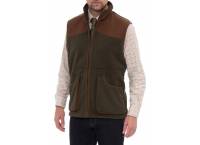 Alan Paine Aylsham Fleece Shooting Gilet Green