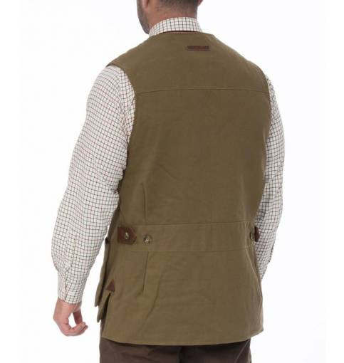 Alan Paine Kexby Shooting Waistcoat Khaki