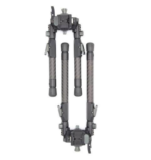 Tier One Carbon Tactical Bipod Tilt Picatinny 180mm