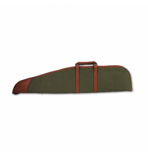 Maremmano Green Canvas And Leather Scoped Rifle Slip