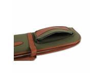 Maremmano Green Canvas And Leather Scoped Rifle Slip