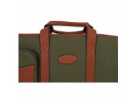 Maremmano Green Canvas And Leather Scoped Rifle Slip