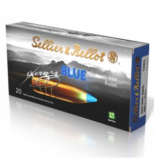 Sellier & Bellot eXergy Blue.300 Win Mag 180gr TXRG (Box of 20)