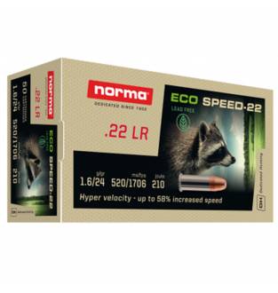 Norma 22LR Eco Speed-22 24g (Box of 50)