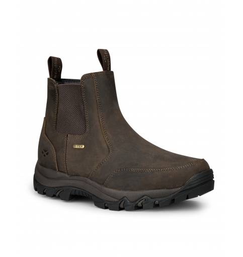 Creagan Waterproof H-Tex Dealer Boot Waxy Brown