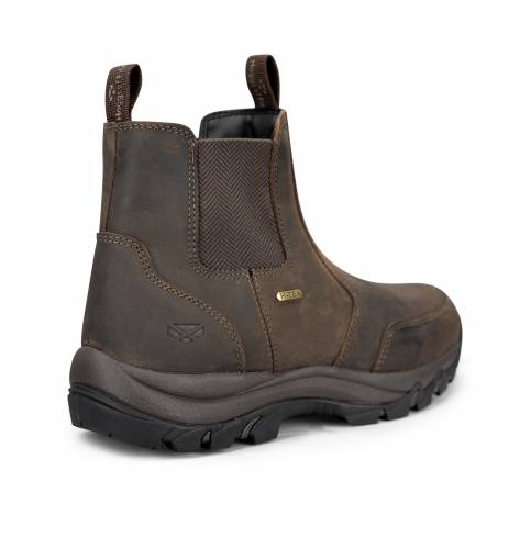 Creagan Waterproof H-Tex Dealer Boot Waxy Brown