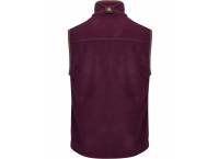 Stenton Technical Fleece Gilet Merlot