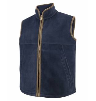 Stenton Technical Fleece Gilet Midnight Navy