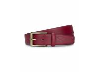 Feather Edge Leather 35mm Belt Burgundy