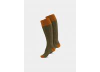 Alan Paine Mustard/Green Shooting Sock