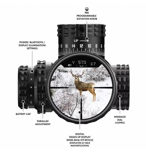 Burris Veracity PH 4-20x50 RC-MOA ILLUMINATED RETICLE