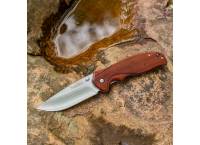 Smiths ADAHA 3.4" BLADE WOODEN HANDLE FOLDING KNIFE