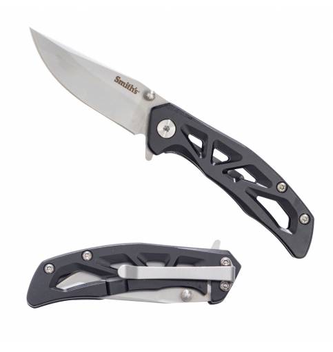 Smiths MINI-CAPRELLA 2.1" BLADE FOLDING KNIFE, BLACK