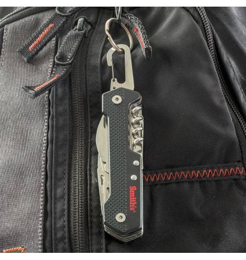 Smiths EDGESPORT 9-IN-1 KNIFE & MULTITOOL BLACK