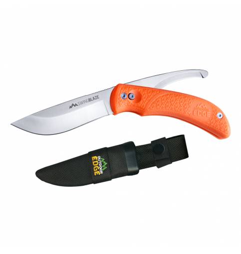 Outdoor Edge Swingblade Orange - Clamshell