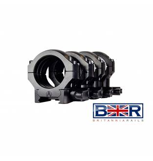 Britannia Rails 30mm QR Picatinny Rings - Medium