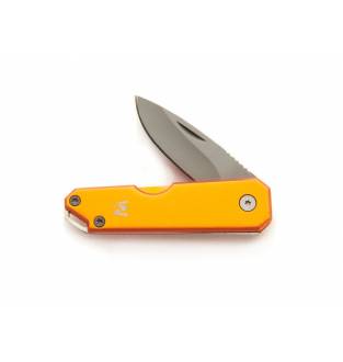 Whitby Leven EDC Pocket Knife - Lava Orange