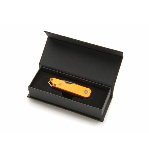 Whitby Leven EDC Pocket Knife - Lava Orange